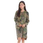 Cotton Floral Printed Dress For Women