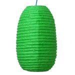 Self Flower Design Lokta Paper Handmade Hanign Lamp Size 10*18 Inch