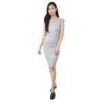 Net Back Cut Design Dress For Women