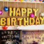 Happy Birthday Text Baloon