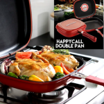 Happycall Happy Call Biggest Size Fry Pan Non-stick Fryer Pan Double Side Grill Fry Pan