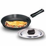 Hawkins AF25S Hard Anodised Frying Pan With SS Lid