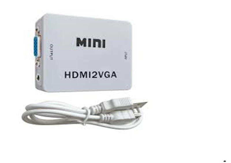 HDMI To VGA Converter Adopter With Audio Use For PS4,Tv,Monitor