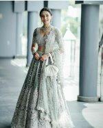 Heavy Net Lehenga Choli Dupatta Sequence Work For Women