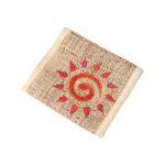 Hemp Wallet Abstract Print