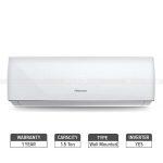 Hisense AS-18UR4RMSKB00,1.5 Ton Split Inverter Type Air Conditioner