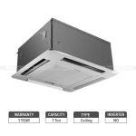 Hisense AUC-12HR4SVAA, 1.0 Ton Ceiling Cassette Type Cooling and Heating Air Conditioner