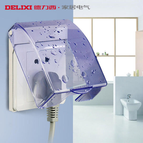 Home Kitchen Bathroom Waterproof Splash Box Cover Luxury Waterproof Box For Power Outlet Electrical Switch Accessories
