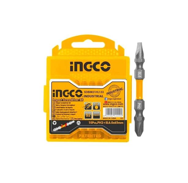 INGCO Impact Screwdriver Bit SET SDBIM21HL133 Tools