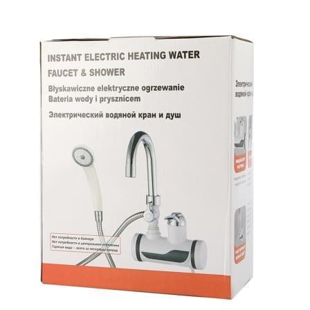 Instant Electric Heating Water Faucet With Shower 3000W
