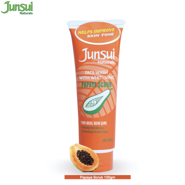 Junsui Facewash 100GM - PAPAYA SCURB