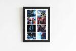 Kakashi(Naruto)Hanged Poster for Home and Office (Multicolour, A4 size) and Printed | Digital Print | Framed | Forex Board