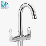 Kerovit Deck Mounted Center Hole Basin Mixer With Swivel Spout ( KB511027 )