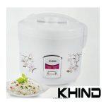 Khind Jar Rice Cooker 2.2Ltr RCj221 (Malaysian Brand)- (White)