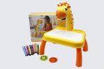 Kids Projection Painting Table With Different Drawing Pattern