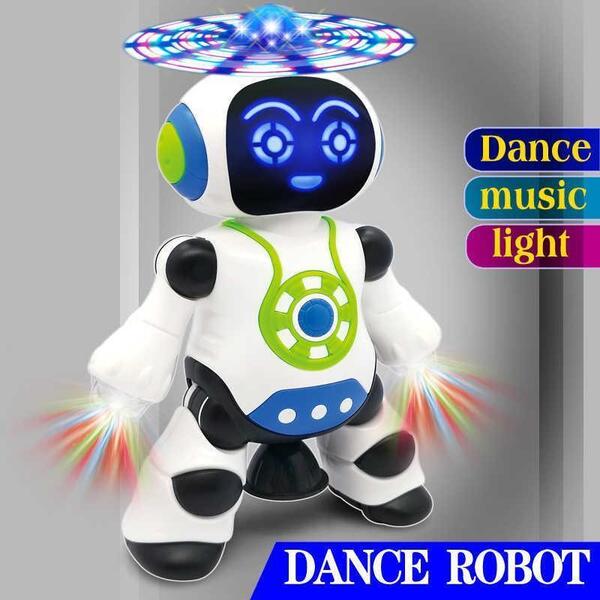 KidsSansar - Baby Musical Dancing Robot Toy For Children