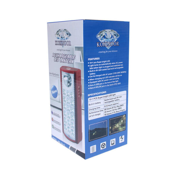 Kohinoor KN-18L+1L Rechargeable LED Emergency Light