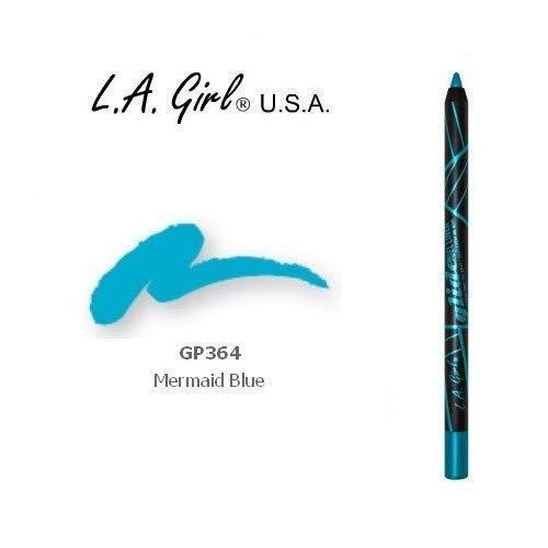 L.A. Girl Cosmetics Gel Glide Eyeliner Pencil 364 Mermaid Blue 1