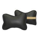 Leather Car Neck Pillows For Auto Seat