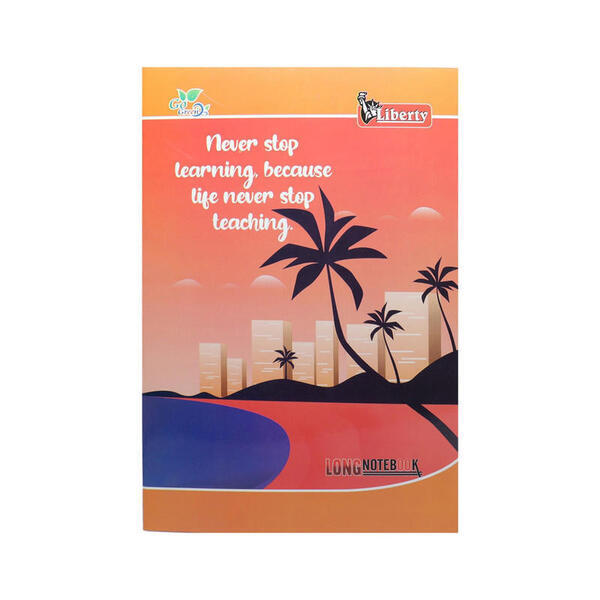 Liberty Floral Printed Long Notebook For Student