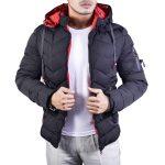 Light Winter Solid Men Jacket