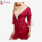 Lingerie Set with Robe Free Size