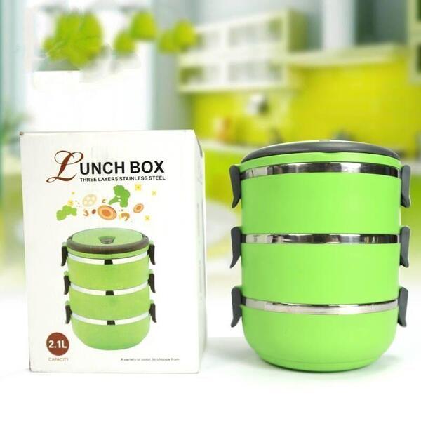Lunch Box With 3 layers