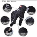 Madbike Flowtake City Motorcycle Gloves Cross-Country Full Finger Glove Moto Gloves Drop Resistance Touch Screen Gloves Guantes Luvas Mx190817