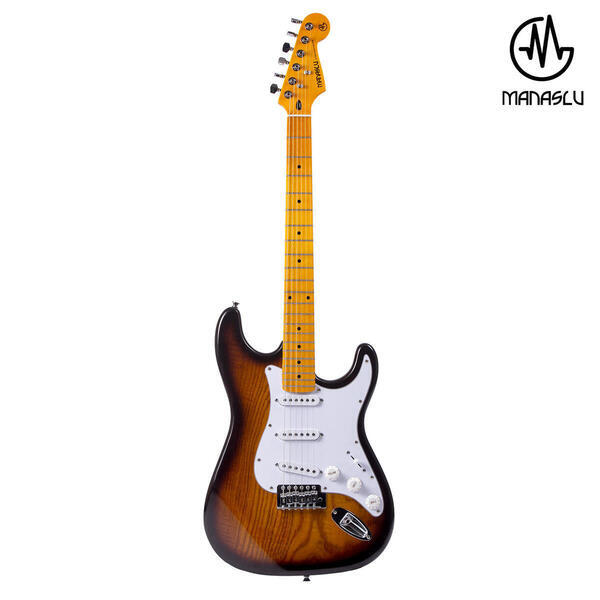 Manaslu Stratocaster Electric Guitar, Sunburst