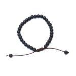 Matt Black Beads Braclet