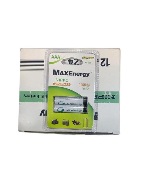 Max energy Nippo AAA 1.2V 1150 mah Rechargeable Battery
