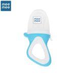 Mee Mee Fruit & Food Nibbler with Silicone Sack (Blue)