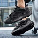 Men Breathable Running Shoes Lightweight Non-slip Sneakers ( sport)