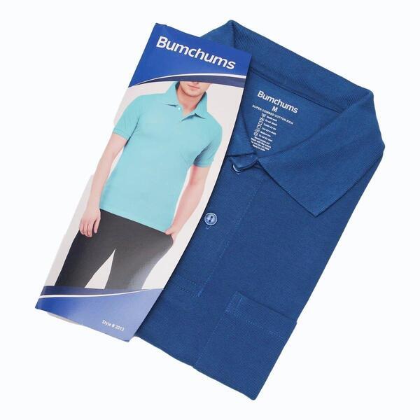 Men Cotton Polo Tshirt With Chest Pocket