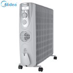 Midea 13 Fin Oil Filled Radiator – NY2313-15EFA