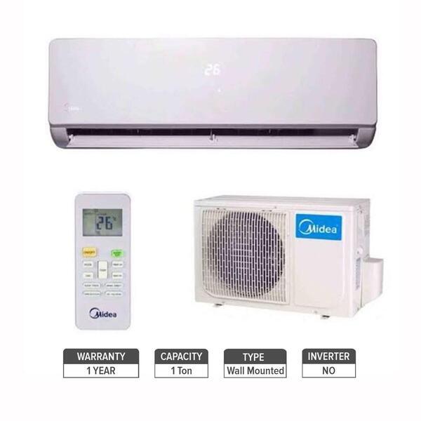 Midea Wall Mounted 1.0 Ton Ac MSMAB-12HRN1