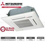 Mitsubishi Dc Inverter Ceiling Cassette 2.0 Ton Air Conditioner – Fdtc60Vf / Src60Zmx-S