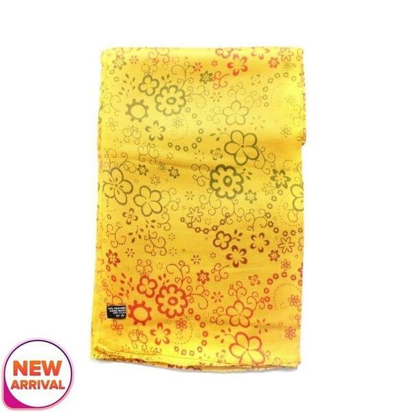 Mix Pashmina Flower Printed Shawl 28 Inch