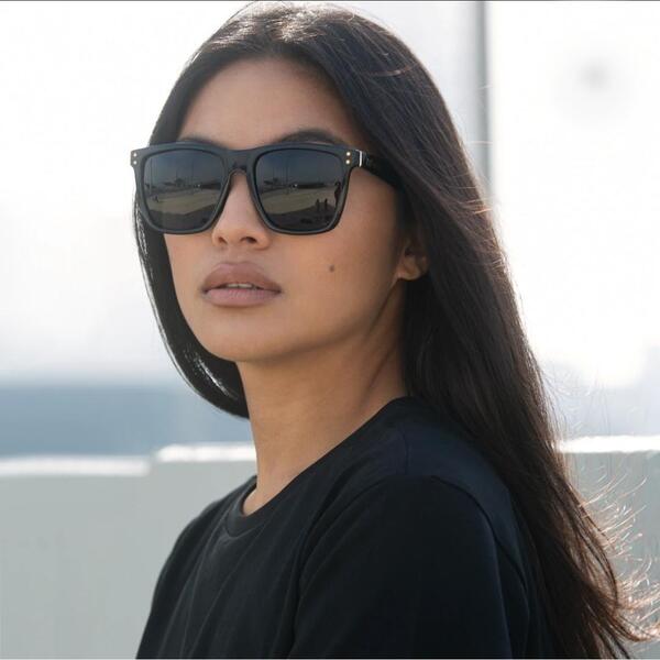 MJ Black Fashionable Sunglasses For Women
