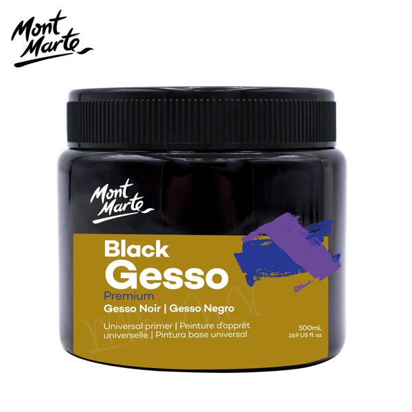 Mont Marte Black Gesso Tub