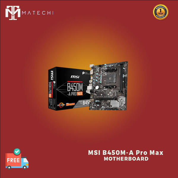 MSI B450M-A Pro Max