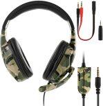 NB Tucci A3 Gaming Headphone with Microphone for PC, PS5, Xbox, Mobiles, Tablets, Laptops