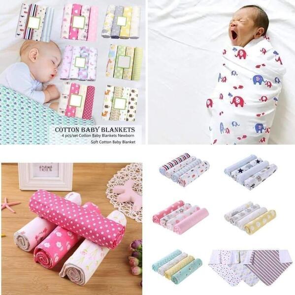 New Born Baby Blanket / Swaddle / Receiving Blanket