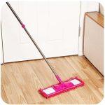 New Extendable Microfiber Mop Broom Dry Wet Plywood Floor Cleaning
