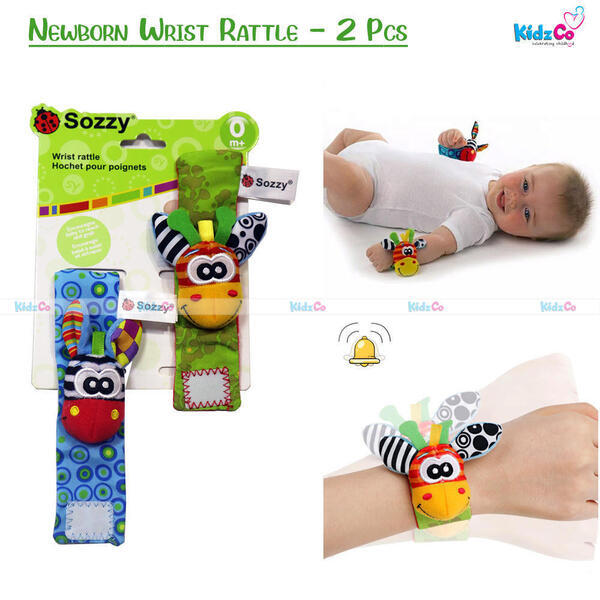 Newborn Wrist Rattles