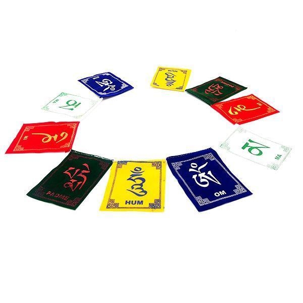 Nirvana Tibetan Prayer Flag ( Large Sized) For Four Wheeler, Door And Window