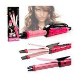 Nova Nhc-1818Sc Straightener & Curler (Pink)