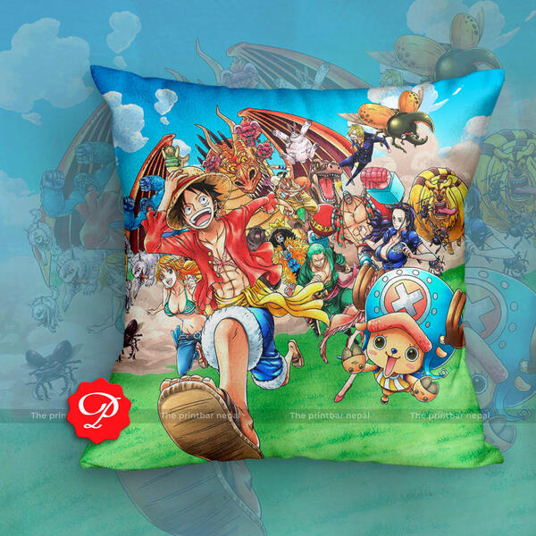 One Piece Anime Print Cushion