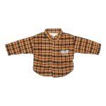 Woolen Shirt With Check Design For Baby Boy
