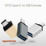 OTG Type C to USB Converter Adapter
